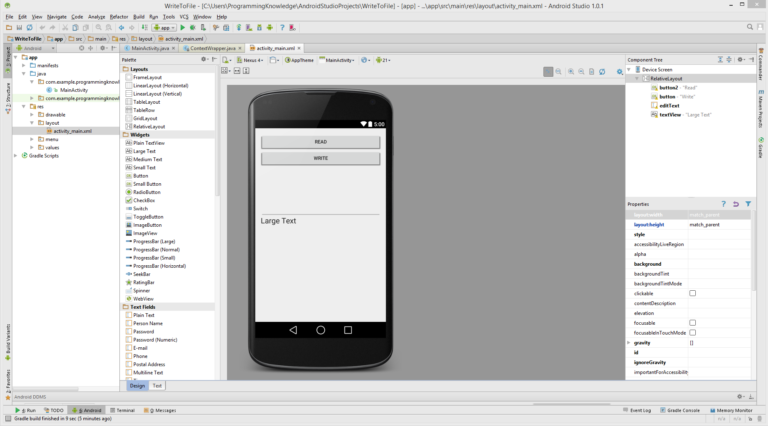 android studio download image to internal storage