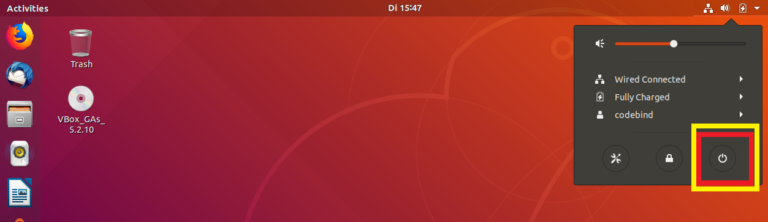 virtualbox install guest additions ubuntu vm
